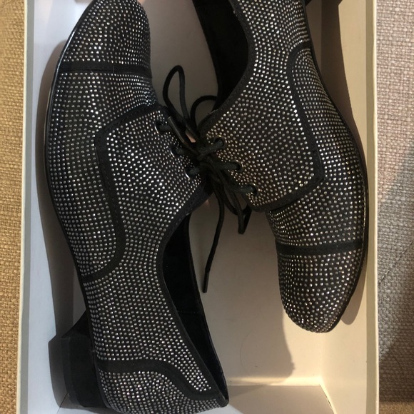 Carvela Kurt Geiger black with sparkle design 🥰 - Picture 1 of 8
